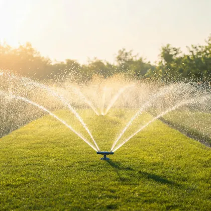 Oscillating sprinkler