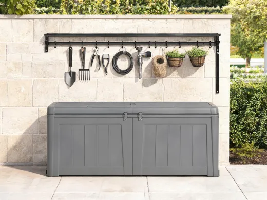 Garden storage and wall rack