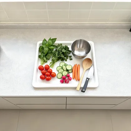Kitchen and herb prep tray
